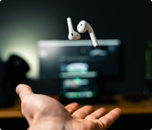 It is an image of airpod